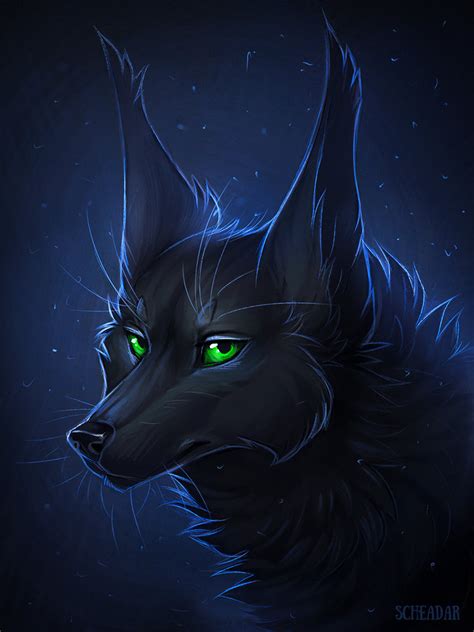 Demon Wolf By Krrrokozjabrra On Deviantart