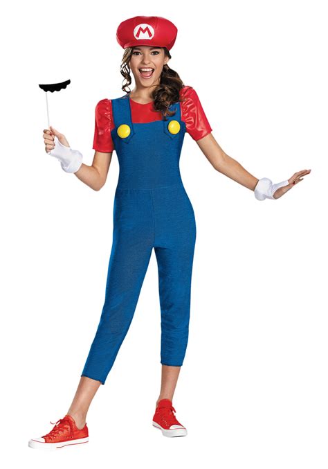 Tween Girls Mario Costume Girl S Video Game Costume
