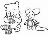 Pooh Winnie Coloring Baby Pages Characters Drawing Drawings Eeyore Printable Piglet Amiibo Disney Kids Winie Halloween Color Whinney Getdrawings Print sketch template