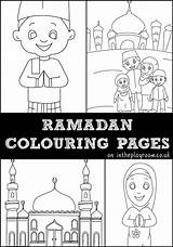Ramadan Colouring Pages Activities Muslim Printables Coloring Kids Mosque Islam Family Eid Islamic Printable Crafts Children Intheplayroom Print Kinder Iftar sketch template