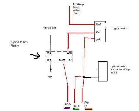 lockup wiring diagram hot rod forum