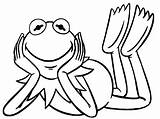 Kermit Coloring Frog Pages Muppets Piggy Miss Muppet Smile Cartoon Printable Wecoloringpage Drawing Animal Show Wanted Most Color Clipart Sawyer sketch template
