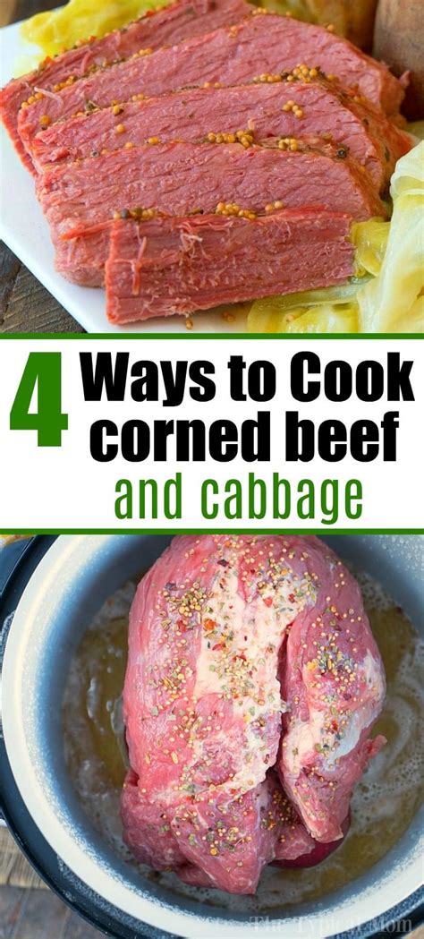 4 ways to cook corned beef and cabbage cooking corned
