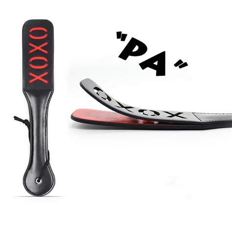 Sex Toys For Women Leather Slave Spank Paddle Beat Submissive Bdsm Sex