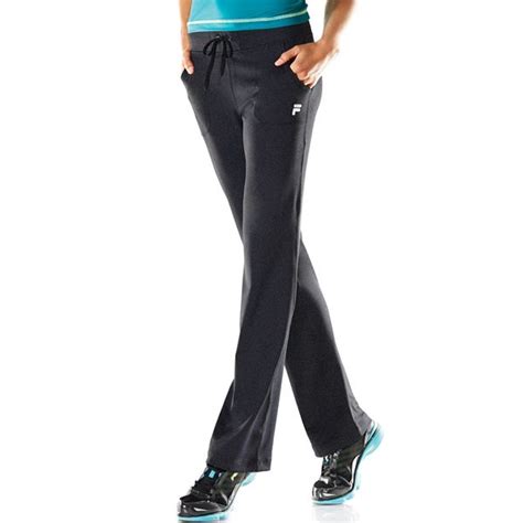 Womens Fila Sport® Movement Straight Leg Yoga Pants
