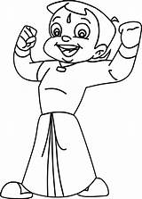 Bheem Chota Chhota Coloring Pages Cartoon Strong Colouring Drawing Printable Clipart Kids Wecoloringpage Books Cartoons Coloringhome Popular Sheets Easy Clip sketch template