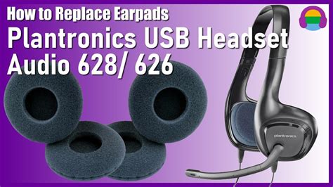 replace plantronics audio   usb headset ear pads