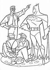 Pages Batman Coloring Downloadable sketch template