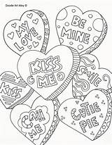 Valentine Doodle Adults Alley Hearts Zumba Coloriage Coeur Mandala Owl sketch template