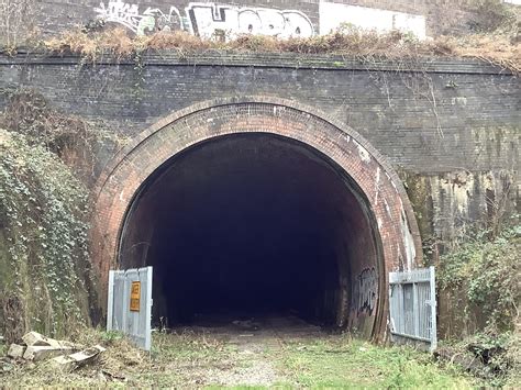 abandoned railway tunnel  west midlands england rabandonedporn