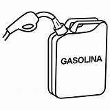 Colorear Petroleo Gasolina Hace sketch template