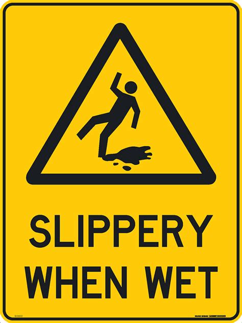 slippery  wet  mtl euro signs  safety