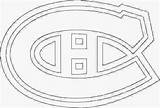 Canadiens sketch template