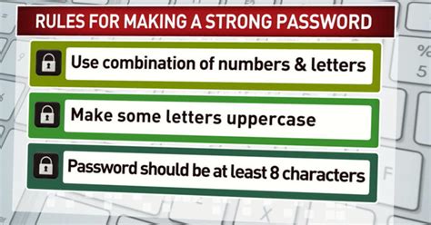 how to create strong passwords cbs news