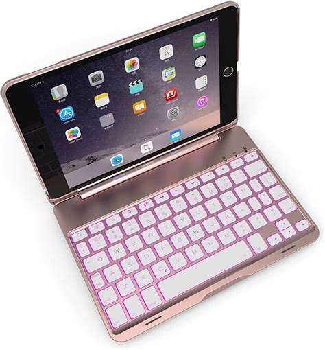 ipad mini  keyboard casemiya ultra thin bluetooth wireless colorful keyboard case  colors