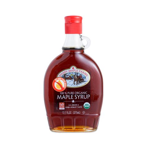 organic maple syrup grade   shady maple farms thrive market