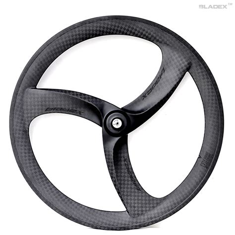 tri spoke wheels bladex carbon fiber  tubro track wheel time trial wheels carbon track