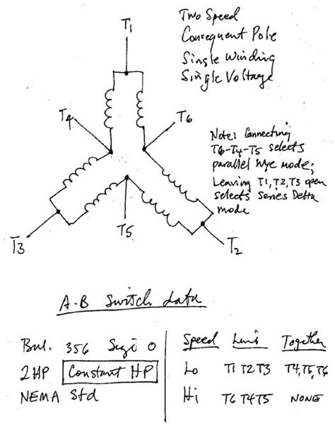 phase  speed motor wiring