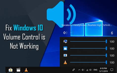 working solution  fix windows  volume control
