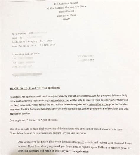 carta de cita appointment letter rapidvisa