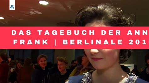 das tagebuch der anne frank berlinale 2016 youtube