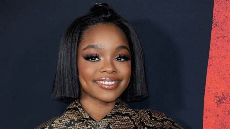 black ish star marsai martin calls out critics hating on her hair and