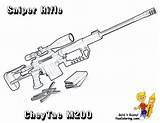 Sniper Coloriage Gun Armas Nerf Dibujar Majestic Yescoloring M200 Rifles Militaire sketch template