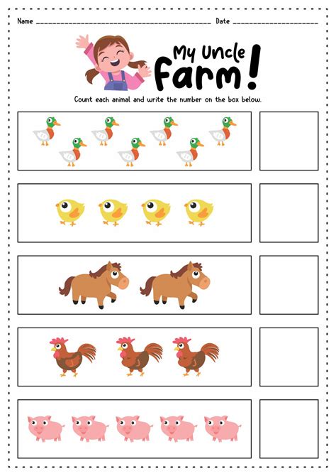 images  animals kindergarten worksheet printables