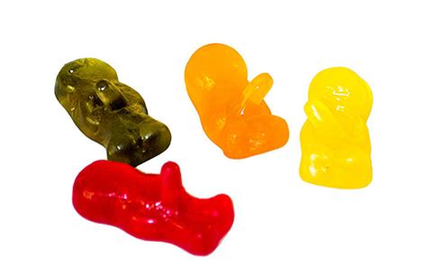 Horny Gummy Men Fruit Flavored Bachelorette Candy Omg