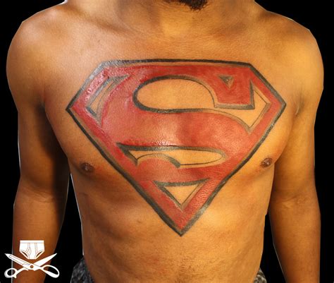 superman s on chest hautedraws