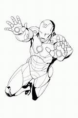 Iron Man Coloring Ironman Clip Clipart Pages Inks Armored Adventures Book Colorare Da Colors Spider Comic Line Atkins Sketch Robertatkins sketch template