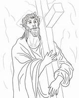 Coloring Jesus Christian Cross Christ Pages Topcoloringpages Print Books Sheet sketch template