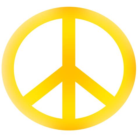 peace sign art clipart