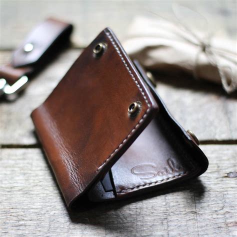 handmade mens leather wallet  sail notonthehighstreetcom