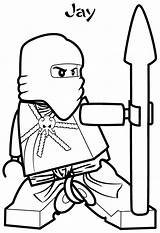 Ninjago Coloring Pages Library Jay Cole sketch template