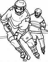 Coloring Sports Pages Kids Colouring Sport Sheets Sheet Hockey Printable Choose Board sketch template