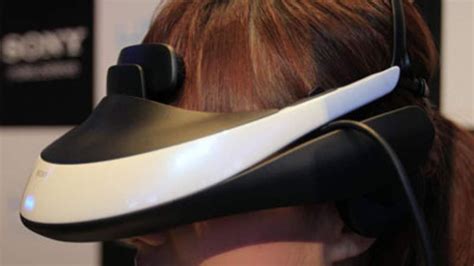 sony reveals  futuristic  headgear science tech news sky news
