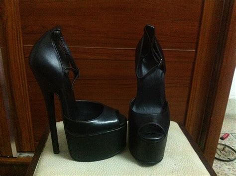 buy sexy pump advanced pu matt extreme high heel 20cm