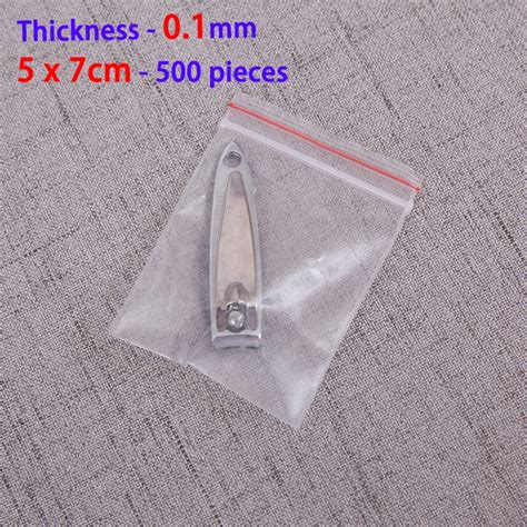 stks  cm clear kleine zip lock plastic zakken  sealing