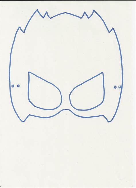 masker van mega toby om te kleuren schilderen kleuren masker