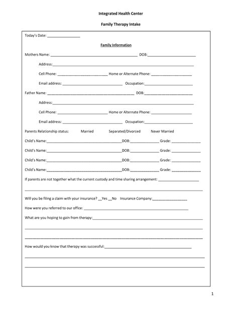 fillable  family intake form celebrating families fax email