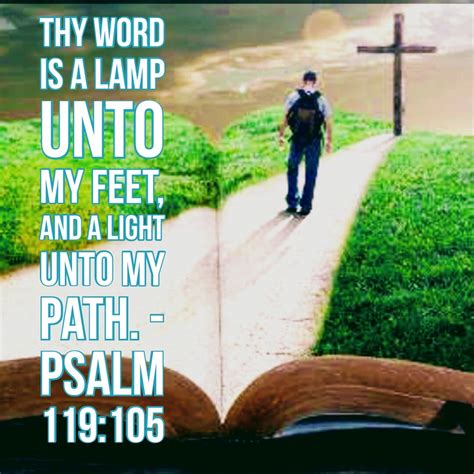 thy word   lamp   feet   light   path psalm