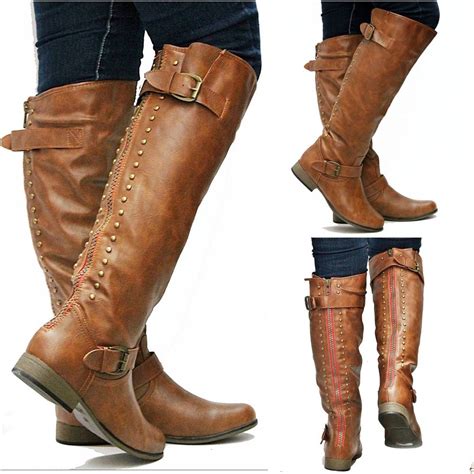 Leather Riding Boots For Women Boot Yc