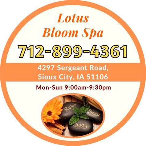 lotus bloom spa sioux city ia