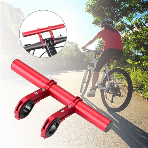otviap bicycle multifunction handlebar extension frame extend bracket bike light flashlight