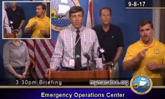 Florida Sign Language Interpreter Called Out For Gibberish Daily Mail