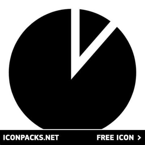 black pie chart  percent svg png icon symbol  image