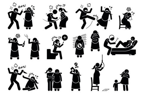 royalty free violence against women clip art vector images