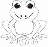 Frog Pages Coloring Color Printable Kids sketch template
