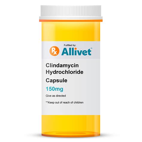 clindamycin hydrochloride capsules allivet